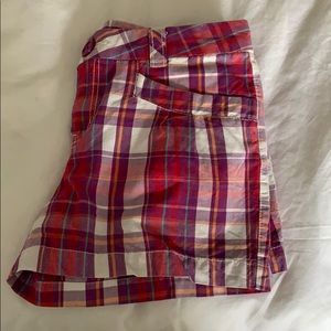Ive&Moon plaid shorts